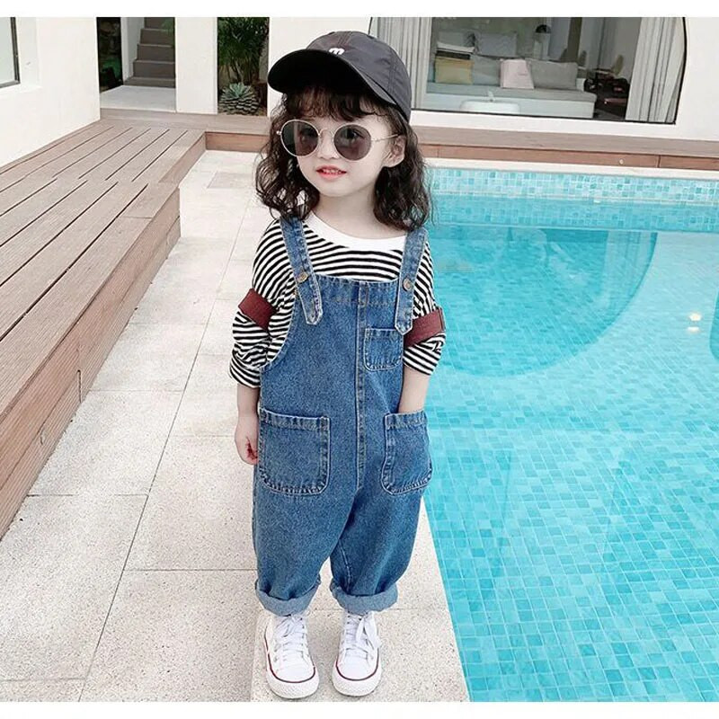 Βρεφικές φόρμες Παιδικές τζιν φόρμες Φθινοπωρινά στιλ για αγόρια κορίτσια Casual φόρμες Βρεφικές φόρμες 2021 Παιδικό παντελόνι