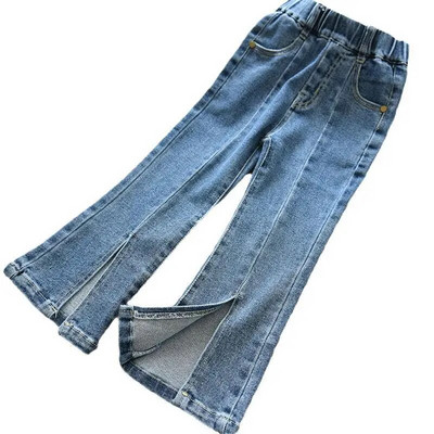 2022. aasta kevadsügis, tüdrukute mood, säravad teksad, püksid, beebid, lapsed, lapsed, teksapüksid