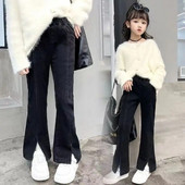 Νέο Ανοιξιάτικο Καλοκαίρι για κορίτσια τζιν Παιδικά τζιν παντελόνια για κορίτσια Skinny Stretch τζιν Παιδικό παντελόνι με σχίσιμο κάτω μέρος G154