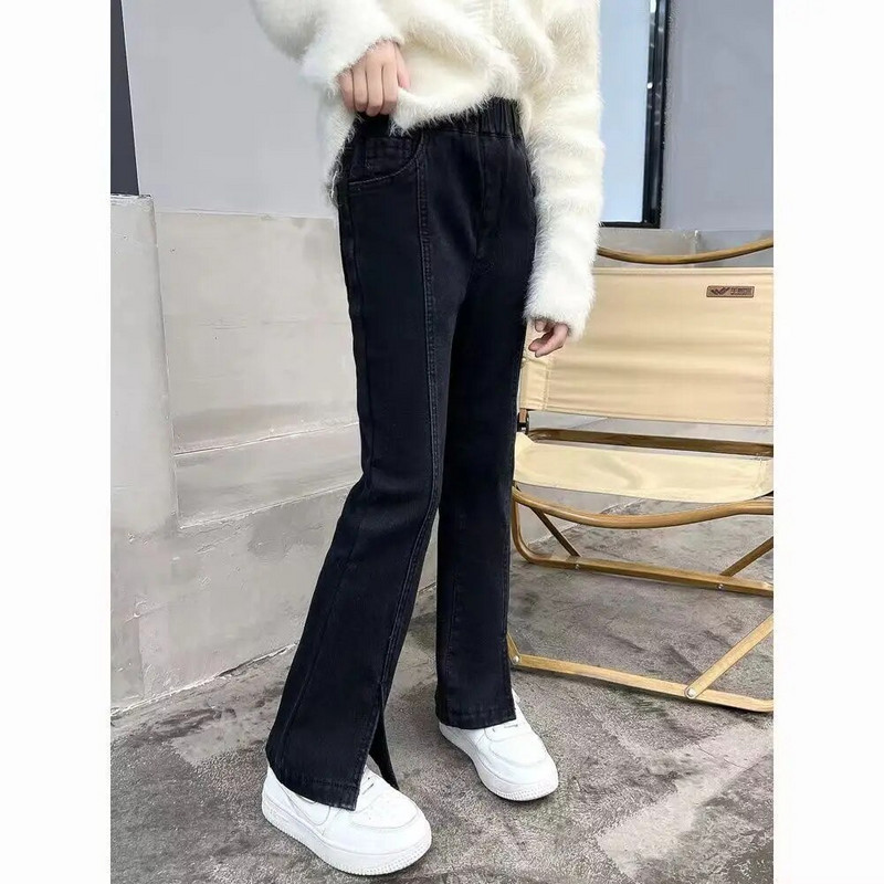 Νέο Ανοιξιάτικο Καλοκαίρι για κορίτσια τζιν Παιδικά τζιν παντελόνια για κορίτσια Skinny Stretch τζιν Παιδικό παντελόνι με σχίσιμο κάτω μέρος G154