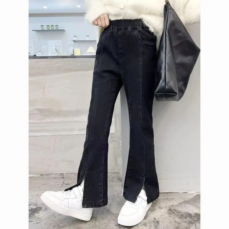 Νέο Ανοιξιάτικο Καλοκαίρι για κορίτσια τζιν Παιδικά τζιν παντελόνια για κορίτσια Skinny Stretch τζιν Παιδικό παντελόνι με σχίσιμο κάτω μέρος G154