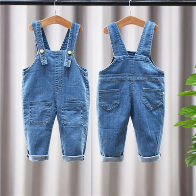 Lapsed Beebi riided Riided Džemprid poisid Tüdrukud Dungarees Imiku mängudressid Püksid Denim Teksad Kombinesoonid Väikelaste Kombinesed