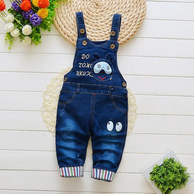 Lapsed Beebi riided Riided Džemprid poisid Tüdrukud Dungarees Imiku mängudressid Püksid Denim Teksad Kombinesoonid Väikelaste Kombinesed