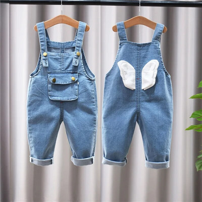 Lapsed Beebi riided Riided Džemprid poisid Tüdrukud Dungarees Imiku mängudressid Püksid Denim Teksad Kombinesoonid Väikelaste Kombinesed