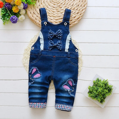 Lapsed Beebi riided Riided Džemprid poisid Tüdrukud Dungarees Imiku mängudressid Püksid Denim Teksad Kombinesoonid Väikelaste Kombinesed