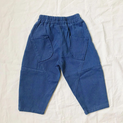 Ανοιξιάτικο φθινόπωρο για αγόρια και κορίτσια βαμβακερά παντελόνια συνονθύλευμα Unisex φαρδιά casual παντελόνια μόδας