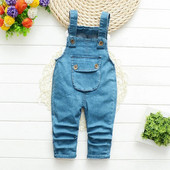 IENENS Vaikiški Drabužiai Kūdikių Drabužiai Džemperiai Berniukai Mergaitės Dungarees Kūdikių Žaidimo Kombinezonas Kelnės Džinsiniai Džinsai Kombinezonai Mažylių kombinezonai