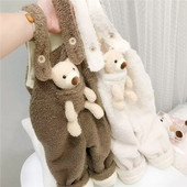 Talvised dressipüksid lastele Tüdrukute püksid lastele Soe mood Riided Armsad multifilmid Püksid Sügis 2022 Riided tüdrukutele