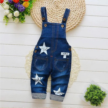 Τζιν φόρμες για μωρά αγοριού IEENS Μωρό κινούμενα σχέδια Dungarees Μικρό παντελόνι Παιδικό Αγόρι τζιν Σαλόνι Ρούχα Ρούχα Παντελόνια