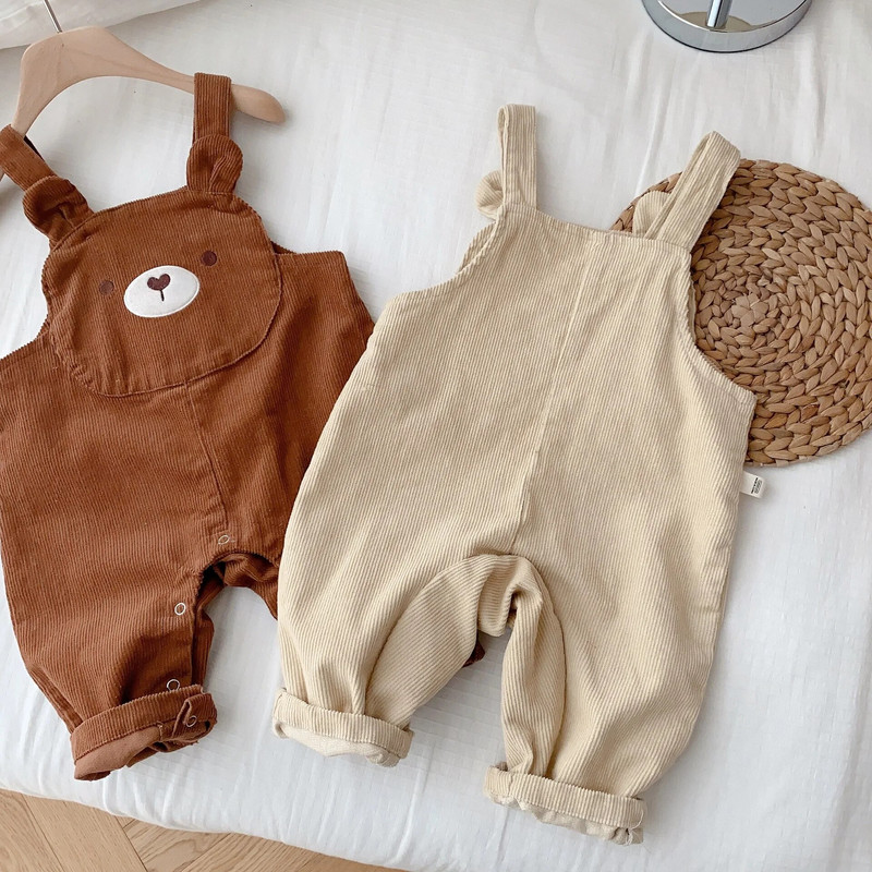 Imiku multifilmi karu kombinesoonid, sügisene beebi velvetist soliidsed traksid, kostüüm, poiss, tüdruk, laps, puuvillased lahtised mugavad vabaaja püksid