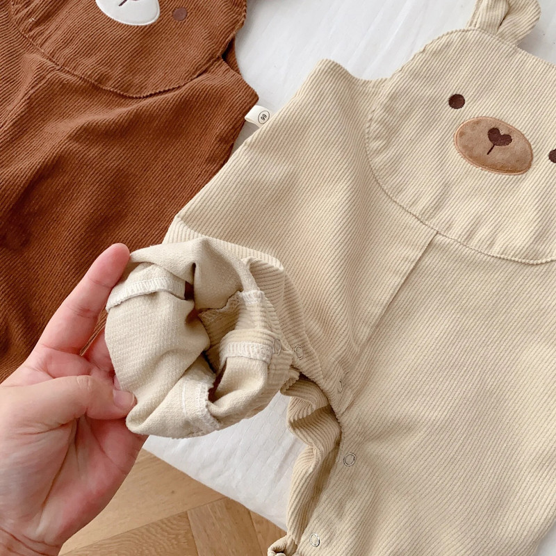 Imiku multifilmi karu kombinesoonid, sügisene beebi velvetist soliidsed traksid, kostüüm, poiss, tüdruk, laps, puuvillased lahtised mugavad vabaaja püksid