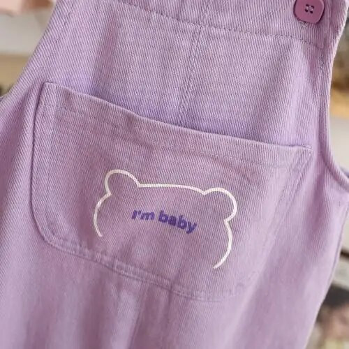 2022. Bebe Dječaci Djevojčice Slatki medo Kombinezoni s džepovima Hlače Proljeće Jesen Djeca Pamuk Ležerne udobne hlače za pantalone Odjeća