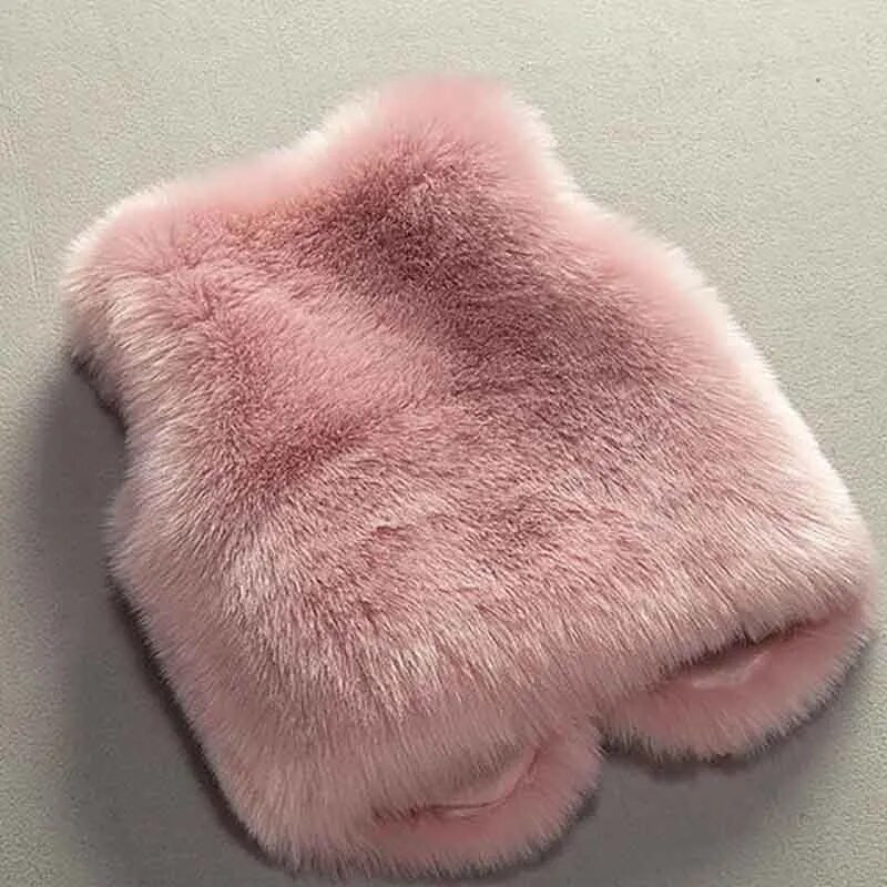 Sügis ja talv Lapsed Tüdrukud Kunstkarusnahast Vest Mood Paks Soe Vest Laste Pealisrõivad Tüdrukute mantlid Jope Riided