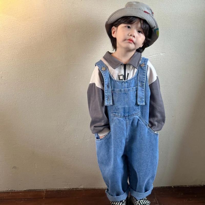 Φθινοπωρινές Παιδικές Φαρδιές Σαλοπέτες Αγόρι Βρεφικό Βρεφικό Ζαρτιέρες Ζαρτιέρες Κορίτσι Μωρό Casual Τζιν Παντελόνι Παιδικό Βαμβακερό Παντελόνι