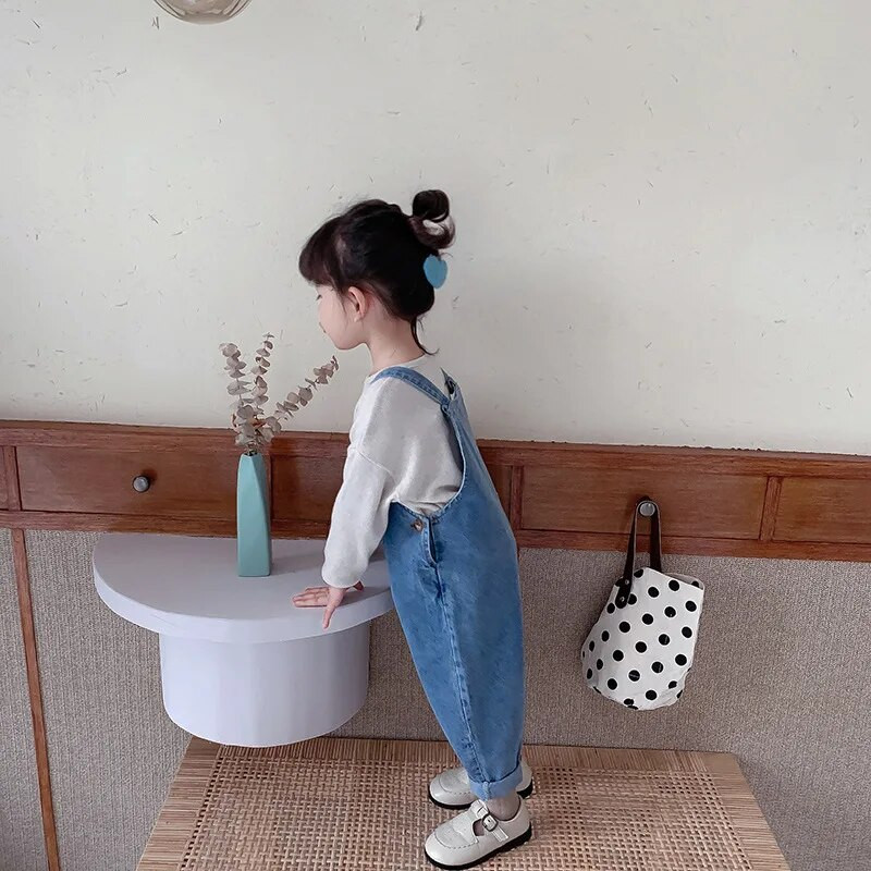 MILANCEL Ανοιξιάτικες παιδικές φόρμες Solid casual τζιν χαριτωμένα παντελόνια ρούχα