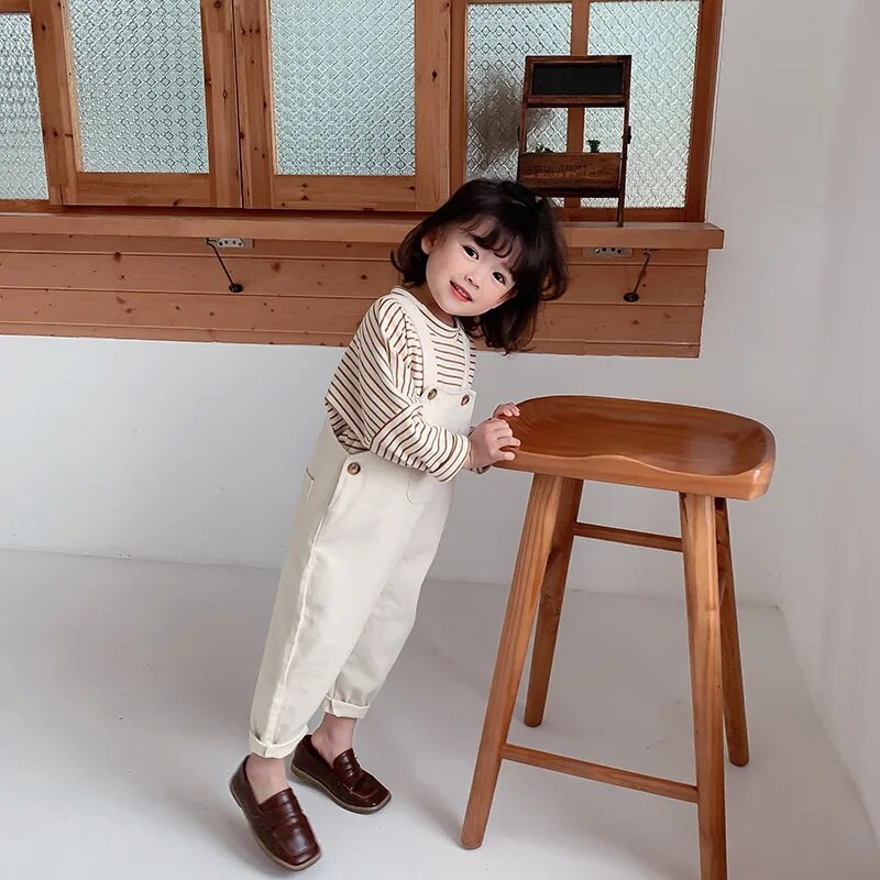 MILANCEL Ανοιξιάτικες παιδικές φόρμες Solid casual τζιν χαριτωμένα παντελόνια ρούχα