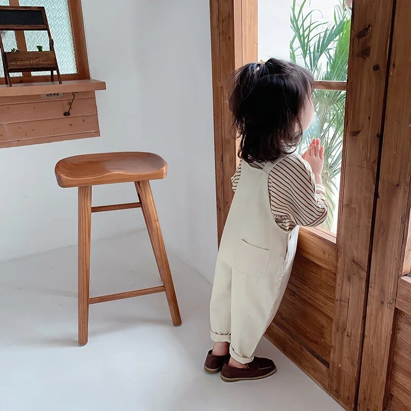 MILANCEL Ανοιξιάτικες παιδικές φόρμες Solid casual τζιν χαριτωμένα παντελόνια ρούχα