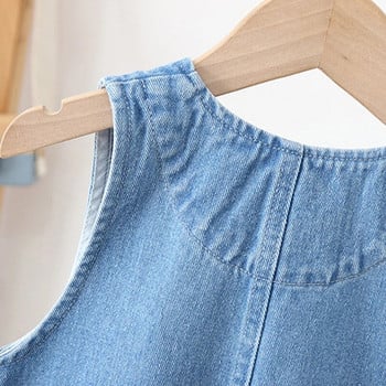 IENENS Βρεφική φόρμα για βρέφη για αγόρια τζιν Ολόσωμες φόρμες Dungarees Baby girl Τζιν μακρύ παντελόνι Ρούχα Ρούχα ταιριάζουν 0-3 ετών