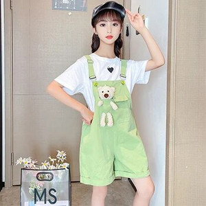 Τζιν τζιν για κοριτσάκια 3-10 ετών Cute Bear φόρμες για κούκλα Νέα μόδα Κορεατικά εφηβικά τζιν σορτς παιδικά δώρο γενεθλίων