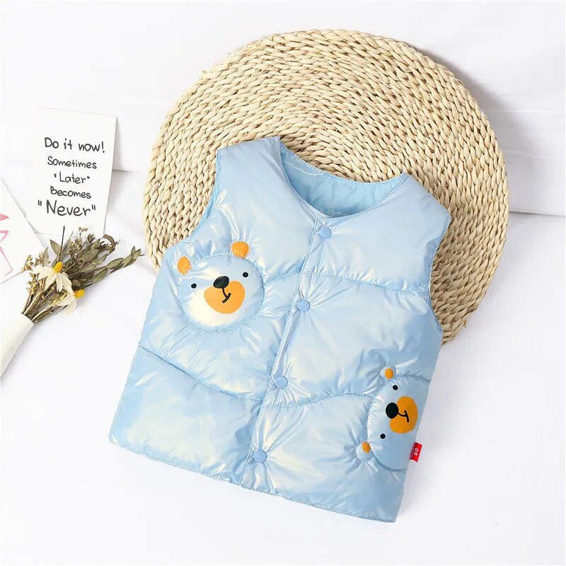 Talvine sügis lapsed vestid poisid tüdrukud pluss samet paksud vestid varrukateta ülerõivad mood riided lapsed soojad jakid vest