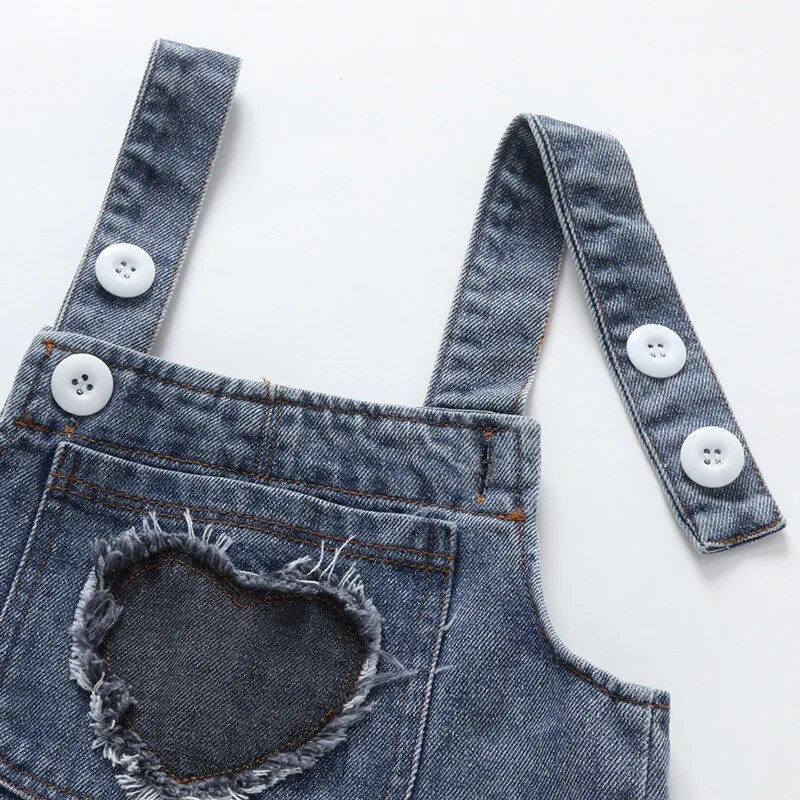 Vaikų kombinezonas Džinsų kelnaičių šliaužtinukai berniukui, mergaitei 2021 m. Naujas pavasario ruduo, mielas vaikiškas, kūdikiškas ilgos kelnės vaikams, džinsinis kombinezonas