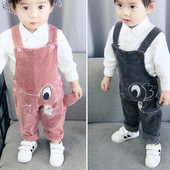 Baby Boy Solid Denim Kombinesoonid Lapse Jean Bib Püksid Imiku Jumpsuit Laste Riided Laste Kombinesoonid Sügisene Tüdrukute Komplektid