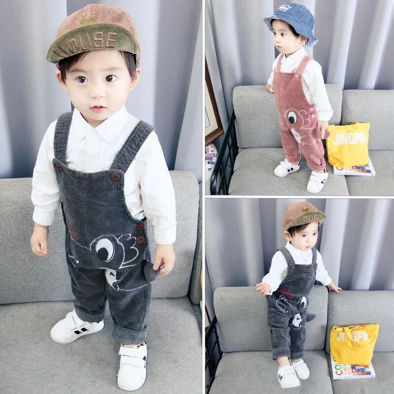 Baby Boy Solid Denim Kombinesoonid Lapse Jean Bib Püksid Imiku Jumpsuit Laste Riided Laste Kombinesoonid Sügisene Tüdrukute Komplektid