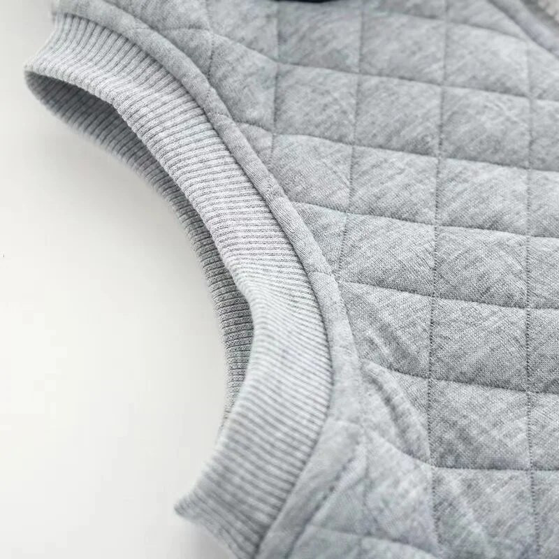 Pavasarinis megztinis 2-8Y berniukų liemenės korėjietiškos vaikiškos liemenės vaikiškos liemenės be rankovių striukė Žieminiai drabužiai Colete drabužiai viršutiniai drabužiai