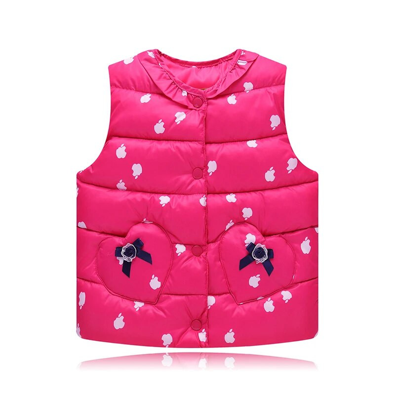 Vaikiška liemenė mergaitei kūdikiui pavasarinė medvilnė liemenė vaikiška rūbai mažmeninė prekyba liemenės mergaičių viršutiniai drabužiai mažylio paltai