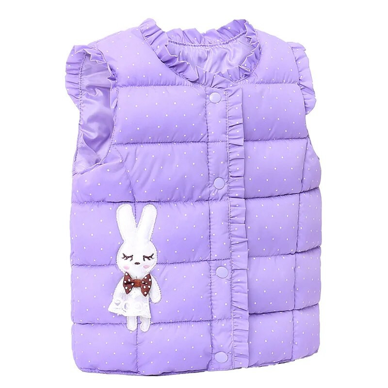 Laste vest Uus Kevad Sügis Talv Lapsed Soe Vest Tüdruk Varrukateta Mantel Beebi Väikelaps Mood Lasteriided Riided