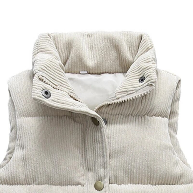 Rudens vaikams mergaitėms berniukams šilti viršutiniai drabužiai liemenės striukės vaikiškos velvetinės storos liemenės paltai mergaičių drabužiai