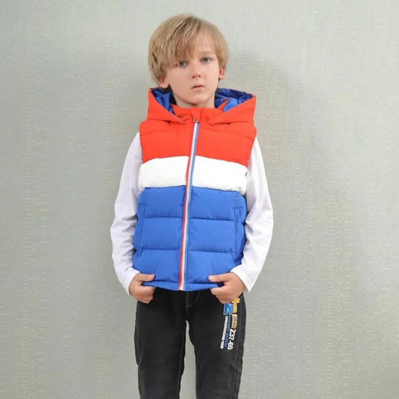 Tüdrukud Poisid Kapuutsiga vestid Laste sule puuvillane mantel Sügistalv Beebi Laste Vest Ülerõivad Riietus Imiku soe jope