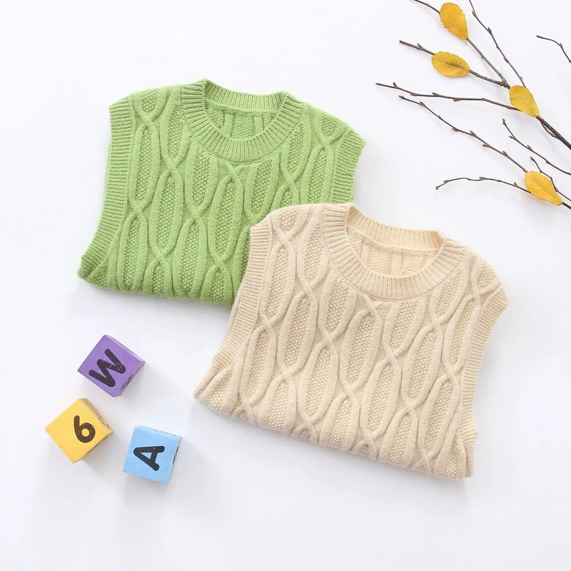 Mood Kevad Sügis Kootud vabaaja poiste kampsunid Vest Baby Boys Preppy Style Vest Laste Ülerõivad Vest Jope Laste Kudumid