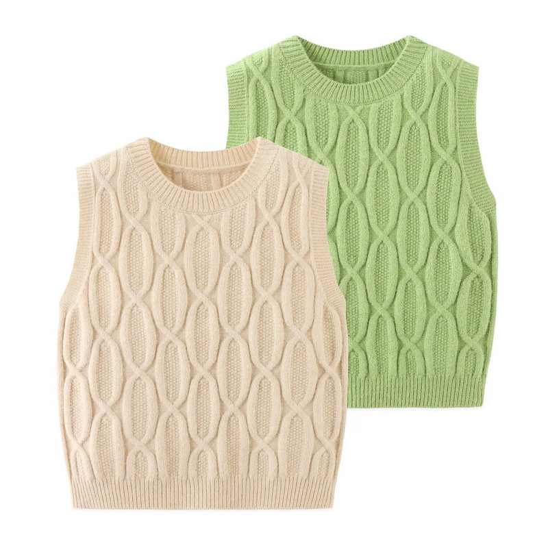 Mood Kevad Sügis Kootud vabaaja poiste kampsunid Vest Baby Boys Preppy Style Vest Laste Ülerõivad Vest Jope Laste Kudumid