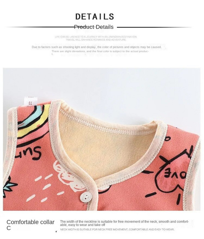 2022 m. žiemos vaikų medvilninė liemenė, liemenė, vaikiška liemenė, kūdikių vilnos liemenė berniukui, mergaitei, medžiaginė striukė, paltas be rankovių