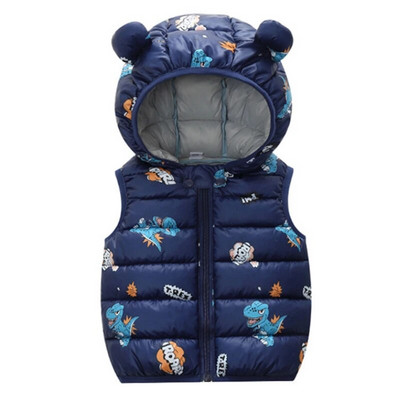 IYEAL lapsed soojad alla puuvillased multifilmid kapuutsiga vest Beebi lapsed ülerõivad vest Laste riided poisid tüdrukud kapuutsiga jakid