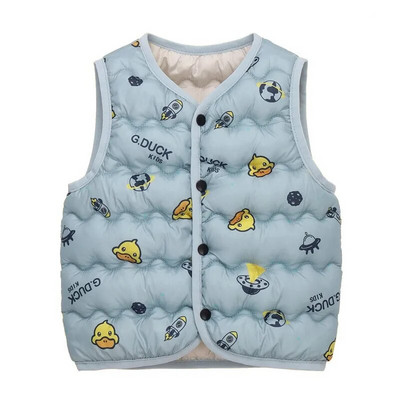 Veste Copii Fete Băieți Jachete Îmbrăcăminte exterioară îngroșată Plus Vestă caldă de cașmir Vestă Toamnă Iarnă Haina pentru copii Haine Unisex