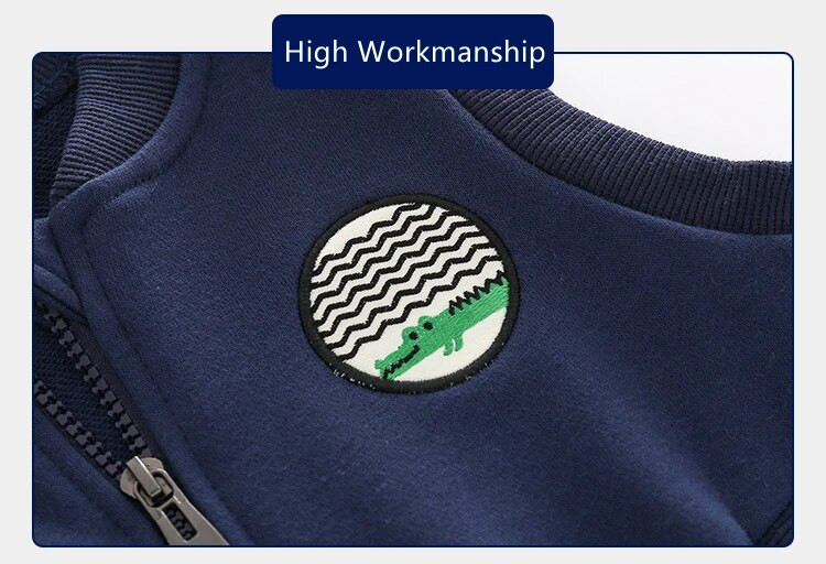 Rudens pavasario dinozaurų dekoras Vaikų liemenė su užtrauktuku Madinga Laisvalaikio berankovių berniukų liemenė lauke Vaikiški minkšti paltiniai drabužiai