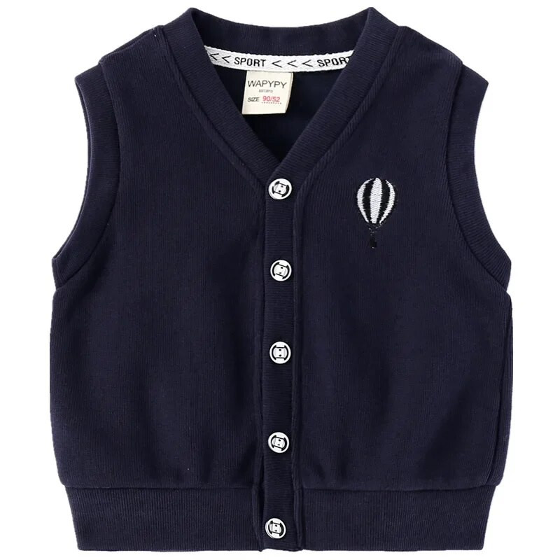 Baloon vest poistele kevadsügis väikelaste vestid puuvillased laste mantlid riided