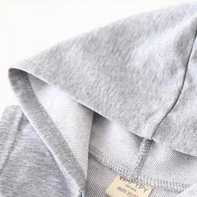 Lasteriided Beebipoiste Mantel kapuutsiga vest Varrukateta kampsunid Kevad- ja sügismood Multifilm Tõmblukuga kardigan 2023 Uus