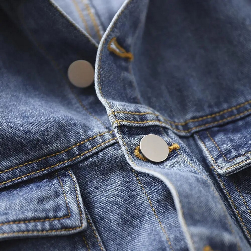 Καλοκαίρι 2023 Νέο τζιν γιλέκο κοριτσιών Παιδικά μοδάτα πανωφόρια γιλέκο μωρό ανοιξιάτικο και φθινοπωρινό παλτό Boutique Παιδικά ρούχα 3 4 5 6 8 10 12