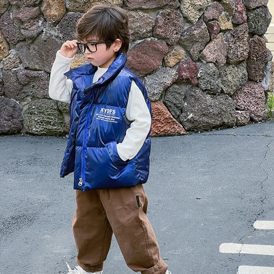 Poiste vest Beebi laste sulevest 2023. aasta Solid, soe pluss paks talvine sügisene tuulekindel jope lasteriided