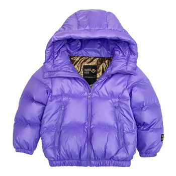 Зимно детско яке Палто с качулка с патешки пух за момичета Водоустойчиво удебелено топло облекло с пухени дрехи Връхни дрехи за момчета Снежен костюм XMP403