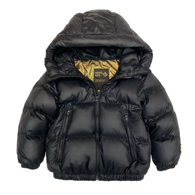 Χειμερινό παιδικό μπουφάν με κουκούλα με κουκούλα για κορίτσια Αδιάβροχο παχύρρευστο ζεστό φουσκωτό ρούχα για αγόρια Εξωτερικά ενδύματα Snowsuit XMP403