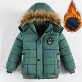 Παιδικά Παιδικά Φθινοπωρινά Χειμωνιάτικα Μπουφάν με κουκούλα για κορίτσια Εξωτερικά Ενδύματα Αγόρια Παλτό Κοστούμι Πανωφόρι Παιδικά Ρούχα Χιονοστιβάδα Parka Outfits