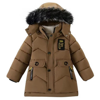 2023 μόδα αγόρια χειμωνιάτικα μπουφάν παιδικά ενδύματα παιδικά ενδύματα παλτό για αγοράκια ρούχα Βαμβακερά παλτό