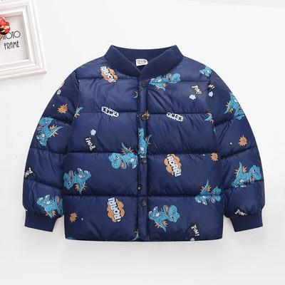 Κασμίρ Παιδικό Παλτό 2023 Φθινόπωρο Χειμώνας Χοντρό Μπουφάν Αγόρια Κορίτσια Μονόχρωμα Μπουφάν με κουκούλα Παιδικά Εξωτερικά Ενδύματα Parka 2-6 ετών