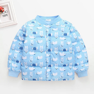 Κασμίρ Παιδικό Παλτό 2023 Φθινόπωρο Χειμώνας Χοντρό Μπουφάν Αγόρια Κορίτσια Μονόχρωμα Μπουφάν με κουκούλα Παιδικά Εξωτερικά Ενδύματα Parka 2-6 ετών