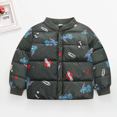 Κασμίρ Παιδικό Παλτό 2023 Φθινόπωρο Χειμώνας Χοντρό Μπουφάν Αγόρια Κορίτσια Μονόχρωμα Μπουφάν με κουκούλα Παιδικά Εξωτερικά Ενδύματα Parka 2-6 ετών