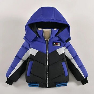 2 3 4 5 ani Păstrați-vă cald Jachetă pentru băieți Imprimare cu litere, Moda de iarnă, haină pentru bebeluși, cu glugă, fermoar, îmbrăcăminte exterioară, cadou de aniversare, haine pentru copii